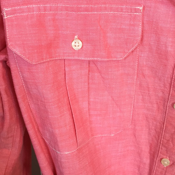 GAP Red Chambray Dress - Picture 2 of 8